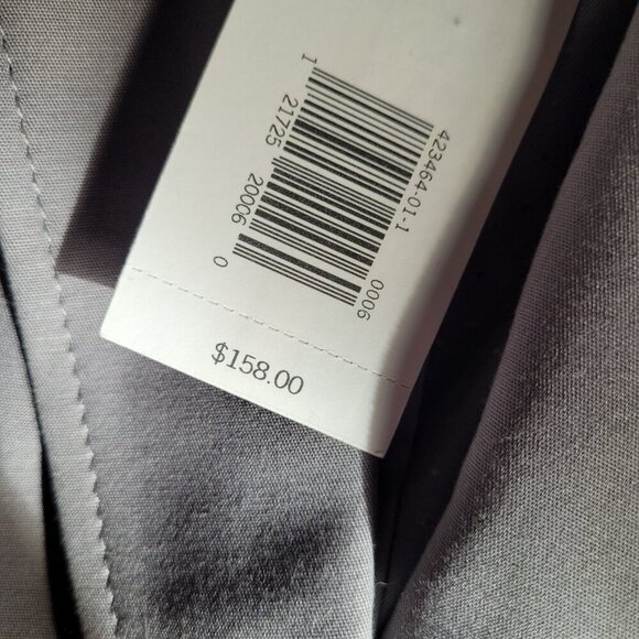 Banana Republic Womens Blazer Size 6 Gray Stretch Two Button Preppy Office Work - Picture 3 of 11